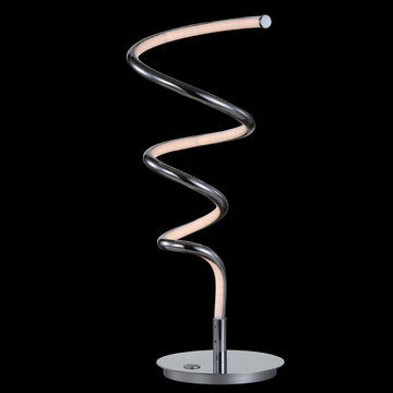 Scribble 19.75" Modern Dimmable Metal Integrated LED Table Lamp - JONATHAN Y